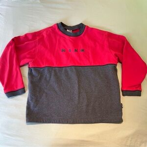 Nike Red & Grey Sweatshirt